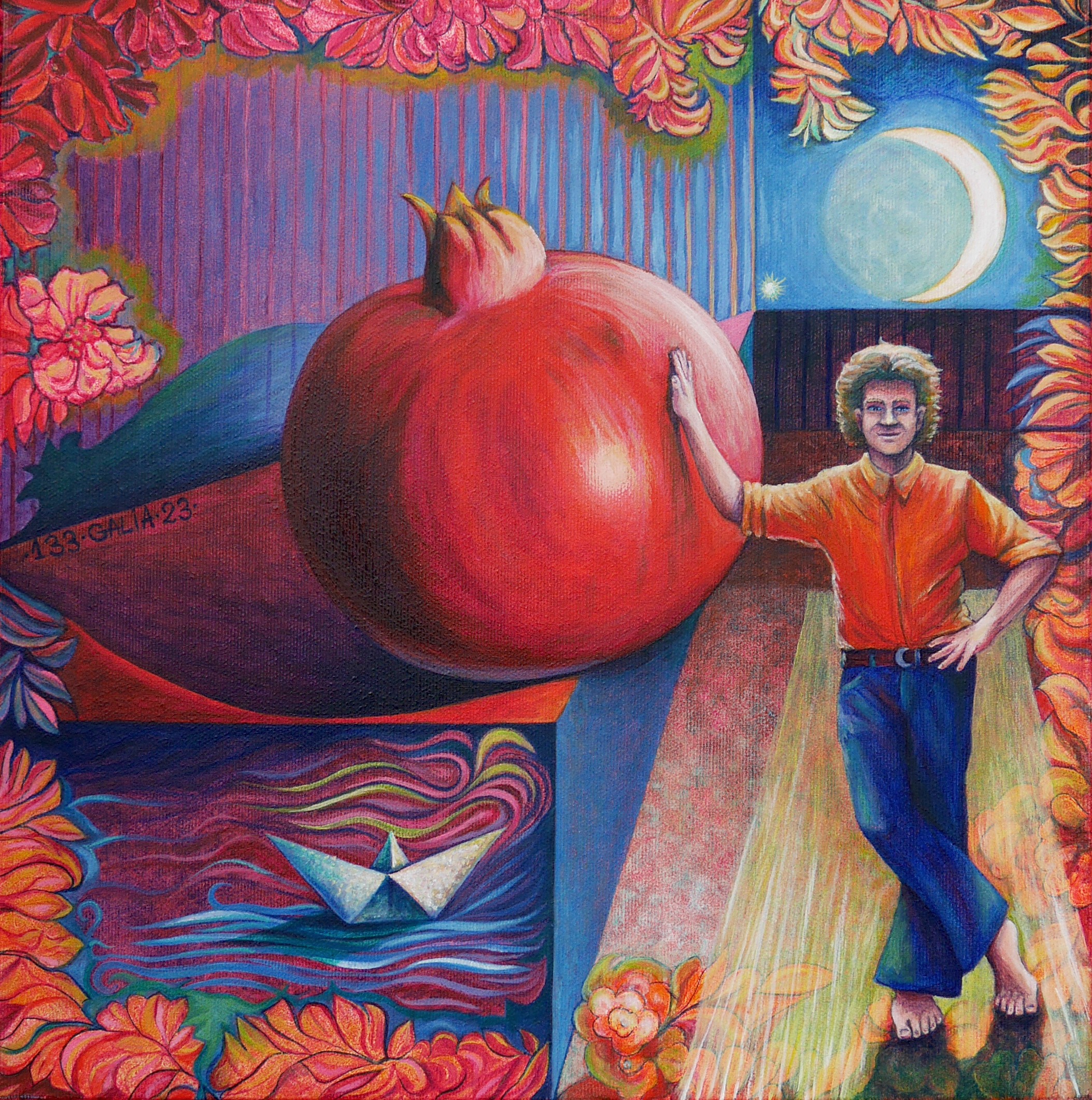 Galia Chuntova, The moon is generous Galia Chuntova, The moon is generous