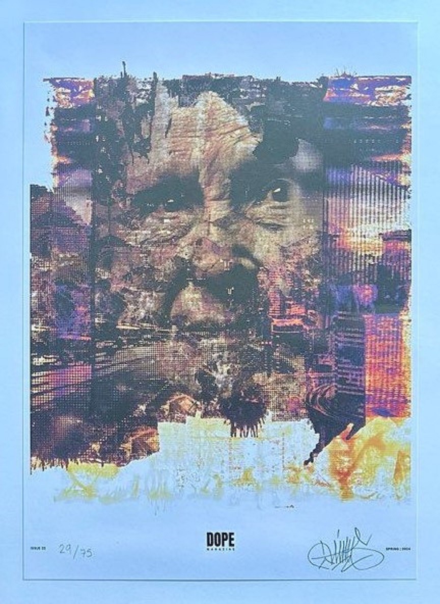 Vhils, Dope 25 Vhils, Dope 25