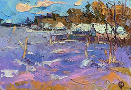 Gemälde, Frosty, Oksana Ivanyuk