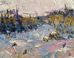 Painting, On the edge of the forest, Ivanyuk Oleksiy