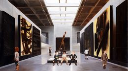 Gemälde, Hommage à Soulages, Gully