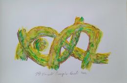 Peinture, Recline (Aquarelle 2 - 25 novembre 2014), Vincent Champion-Ercoli