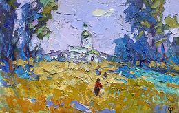 Painting, At noon, Oksana Ivanyuk