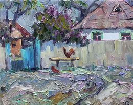 Painting, Near the mud, Ivanyuk Oleksiy