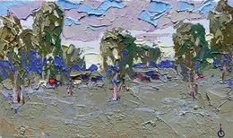 Painting, In the evening, Ivanyuk Oleksiy