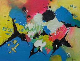 Painting, REF 26-24 - Composition n° 73, Jeanne
