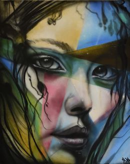 Gemälde, Regard 1, Evok