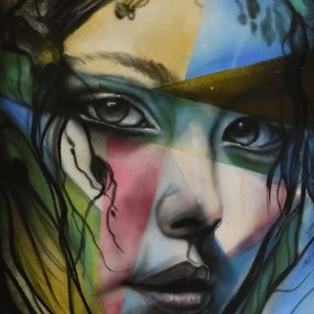 Gemälde, Regard 1, Evok