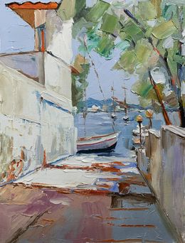 Peinture, Mediterranean Harbor, Schagen Vita