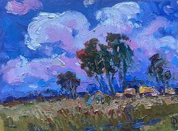 Painting, After rain, Oksana Ivanyuk