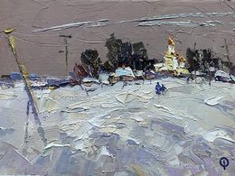 Gemälde, Winter silence, Oksana Ivanyuk