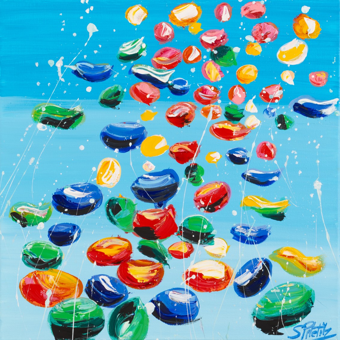Sophie Petetin, Une pluie de Bonheur édition d'Art Sophie Petetin, Une pluie de Bonheur édition d'Art