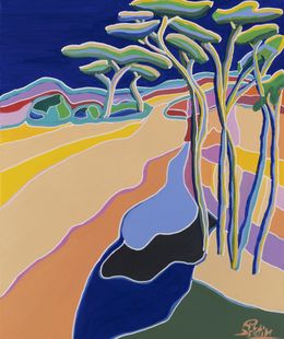 Gemälde, Le chant des cigales, Sophie Petetin