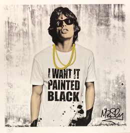 Print, Paint In Black, Mr Sly