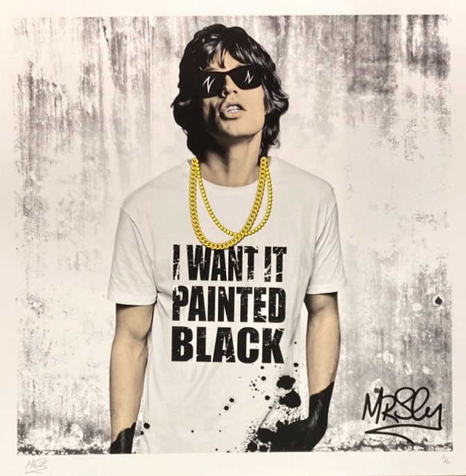 Mr Sly, Paint In Black Mr Sly, Paint In Black