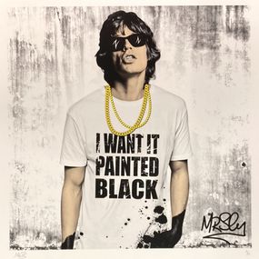 Print, Paint In Black, Mr Sly