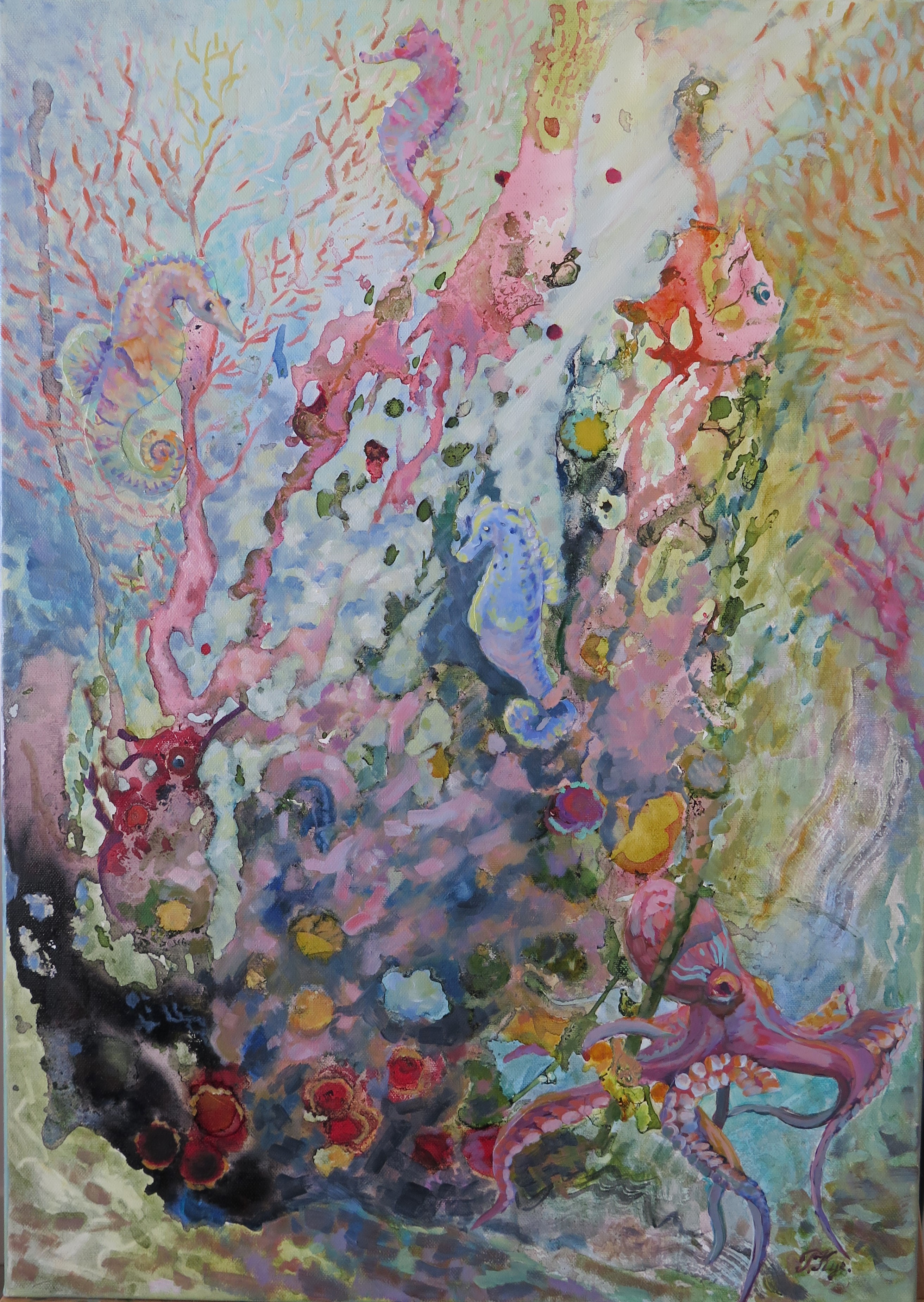 Tatiana Kyriakidou, Busy underwater life Tatiana Kyriakidou, Busy underwater life