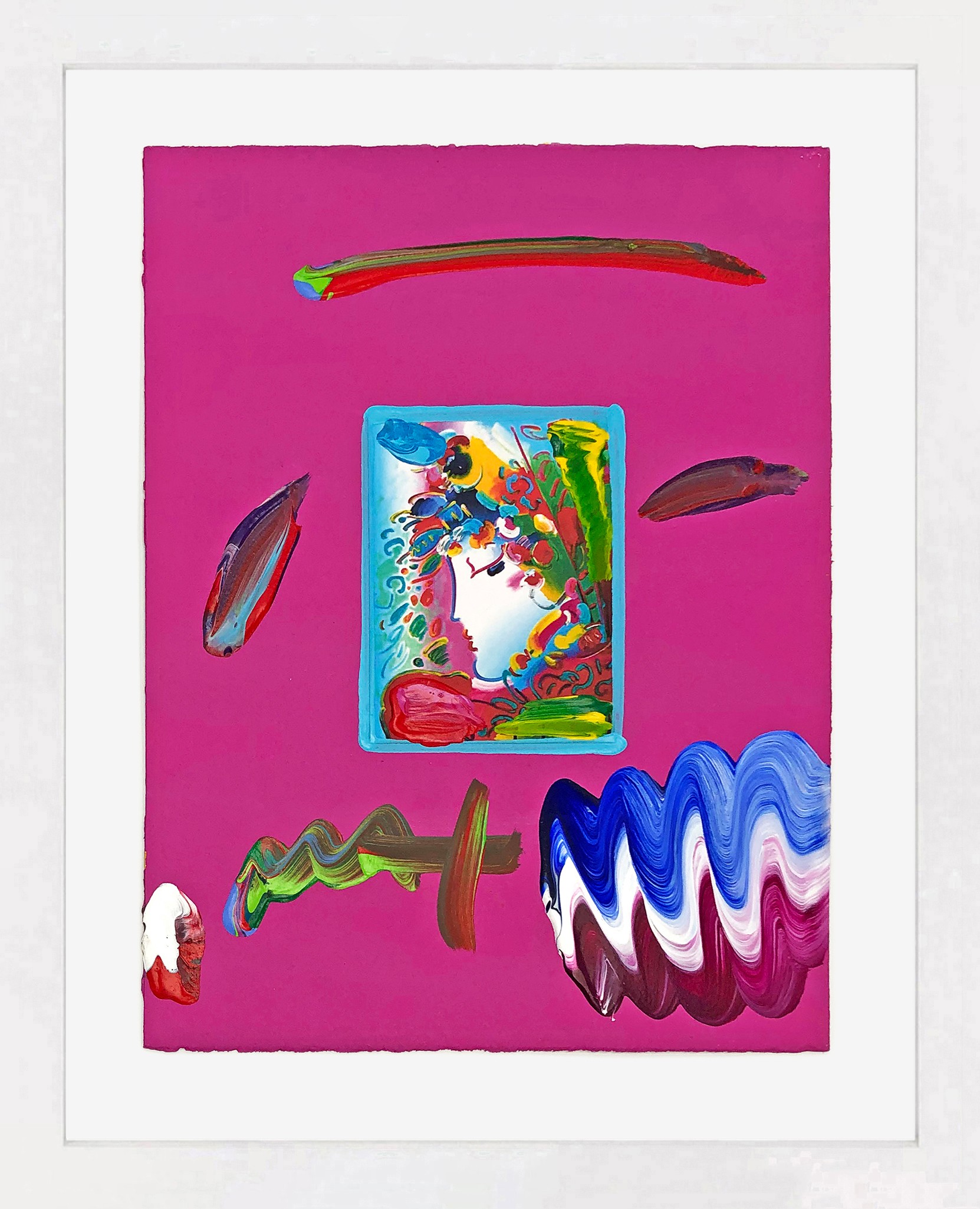 Peter Max, Blushing Beauty Peter Max, Blushing Beauty
