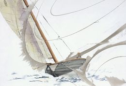 Gemälde, Bourrasque, Alain Abramatic