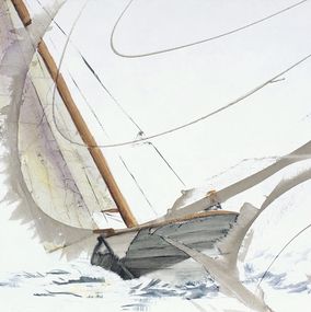 Painting, Bourrasque, Alain Abramatic
