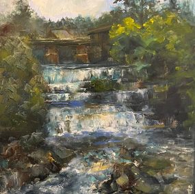 Gemälde, River Mississippi in Almonte, Alexandra Laskina