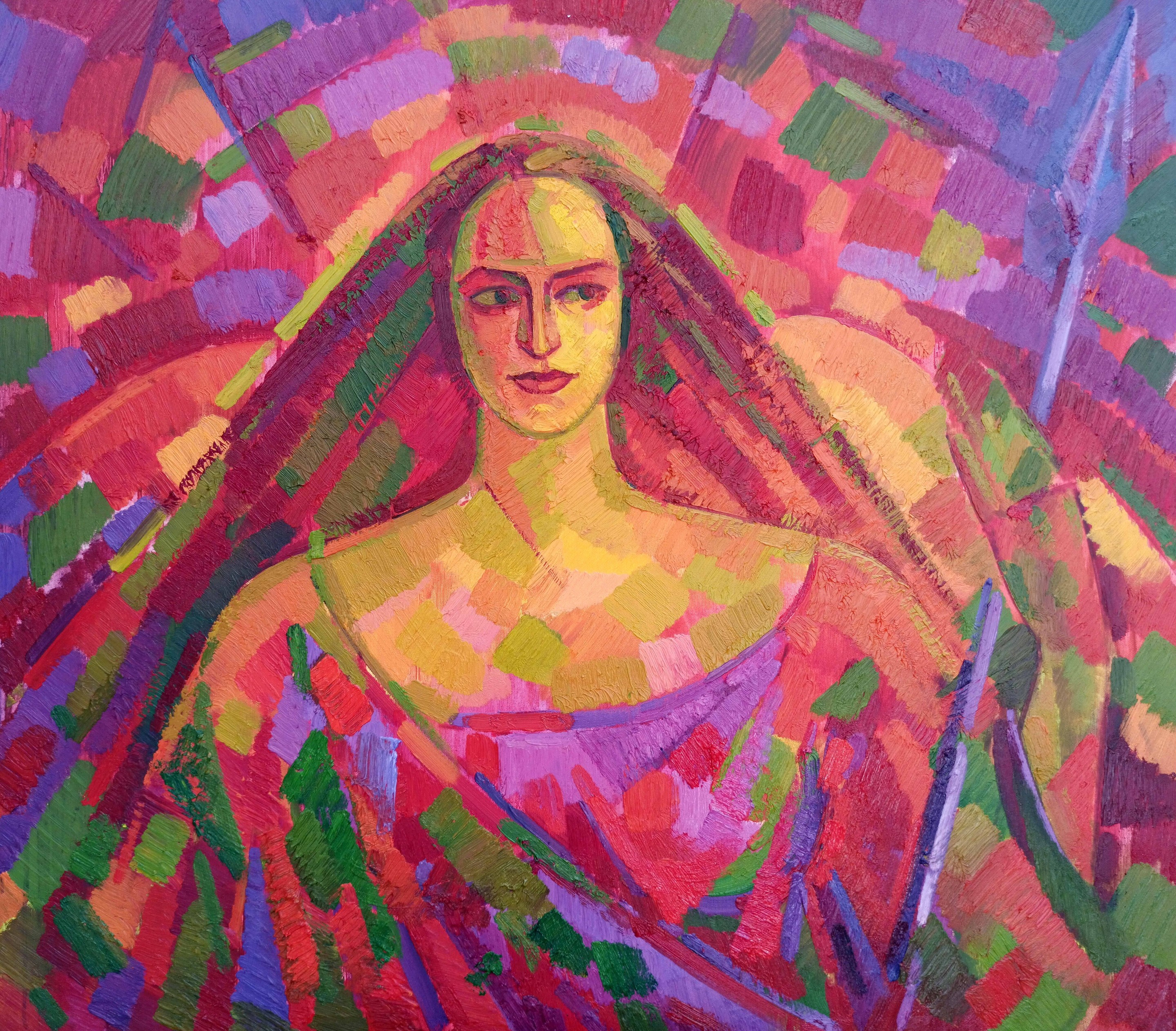 Peter Tovpev, Portrait of a girl Peter Tovpev, Portrait of a girl