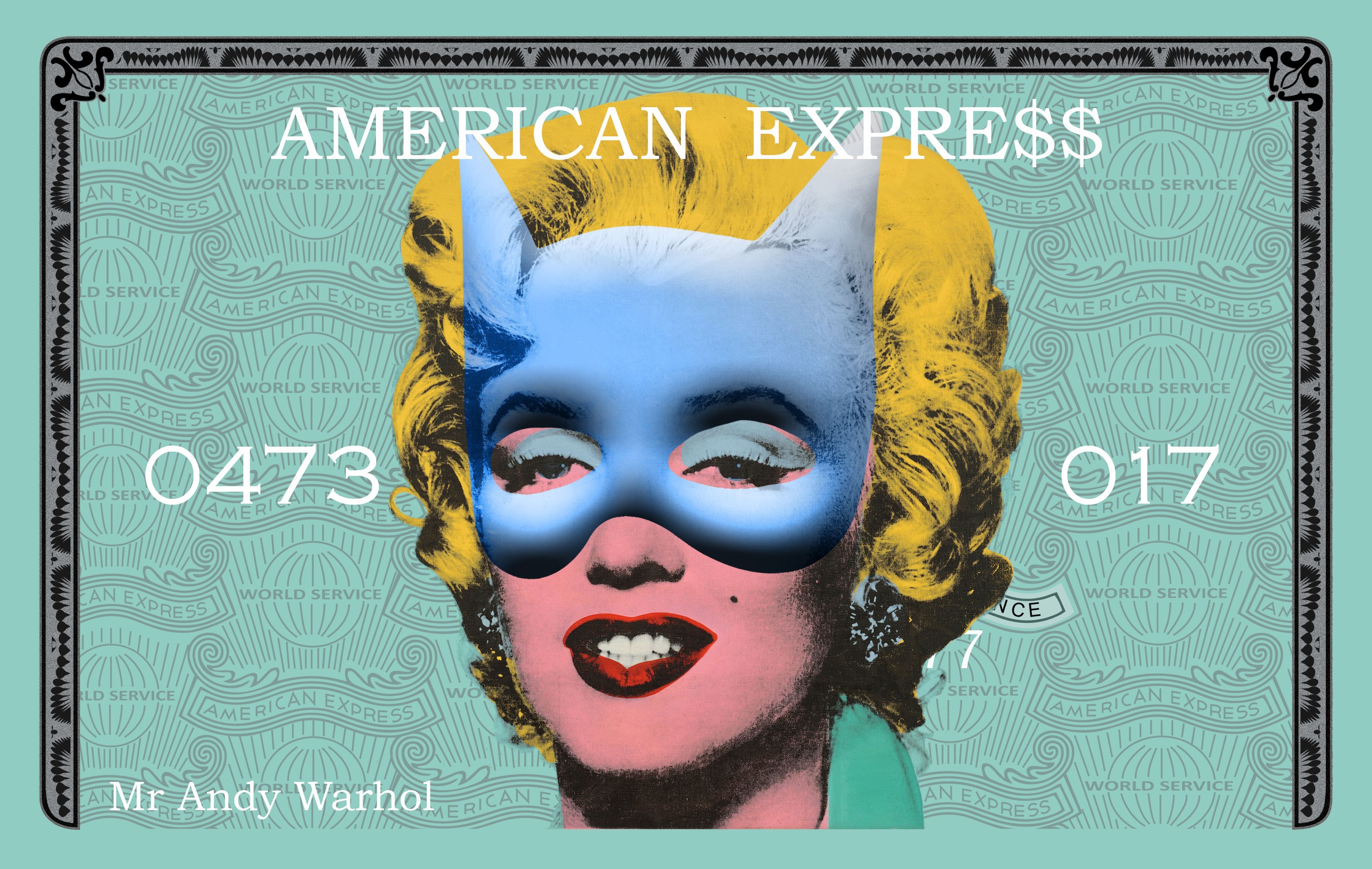 N.Nathan, Amex Masked Marilyn N.Nathan, Amex Masked Marilyn