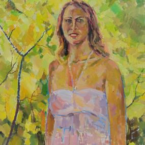 Gemälde, Portrait of a woman, Peter Tovpev