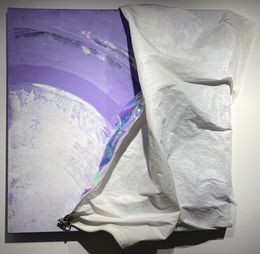 Peinture, Purple flow (3496), Laura Jansen