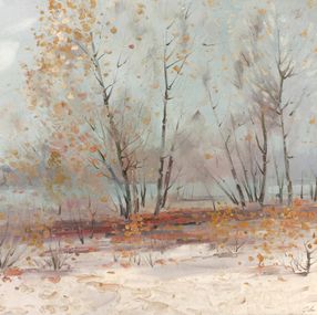 Gemälde, Early winter, Peter Tovpev