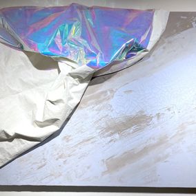 Gemälde, Rainbow Cloud (3546), Laura Jansen