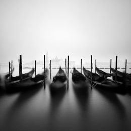Photography, Gondolas I, Venice, Italy, Alexandre Manuel