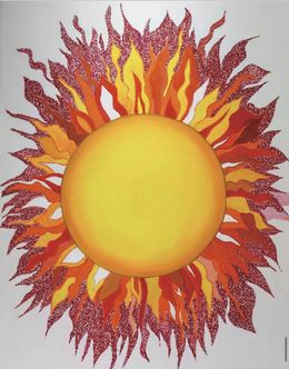 Gemälde, Create a Sun of my own in darkness, Lily So