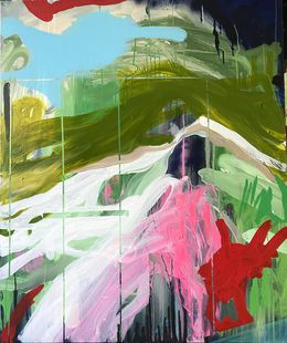 Painting, Asia Escape # 2, Mic Staib