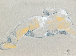Dessin, MV. 24-1 - Série Croquis Modèle Vivant, Gilles Le Tron