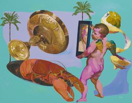 Painting, Beverly Hills, Andy Dixon
