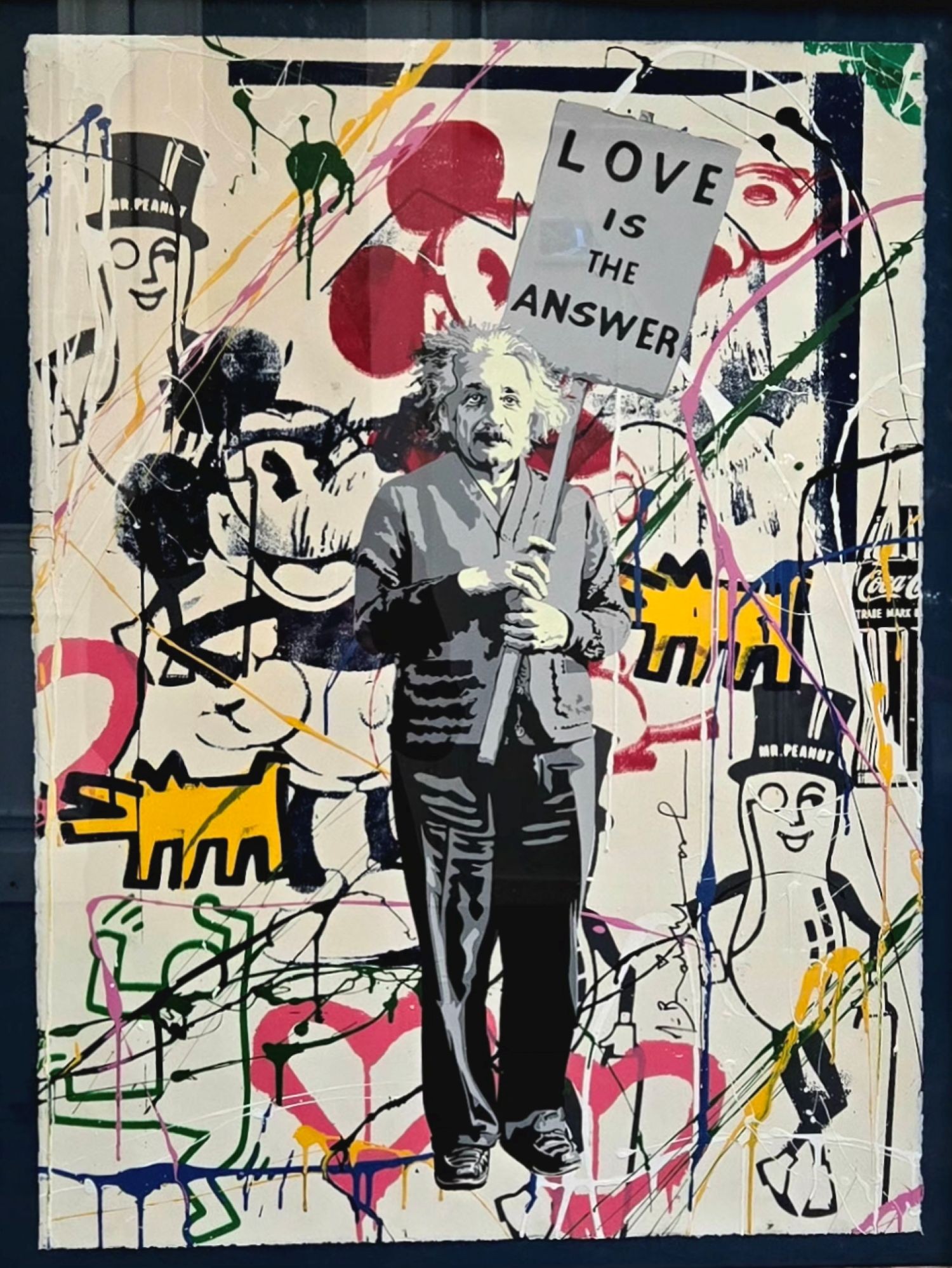 Mr Brainwash, Einstein Mr Brainwash, Einstein