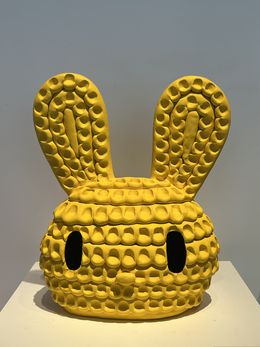 Sculpture, Marshall (yellow bunny), Austyn Taylor