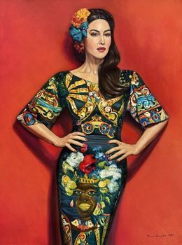 Peinture, Monica Bellucci, Tigran Araqelyan