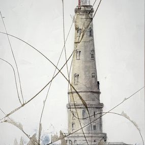 Painting, Le Phare de Cordouan, Alain Abramatic