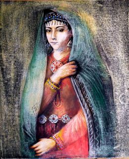 Painting, Vulpecula, Rakhmet Redzhepov (Ramzi)