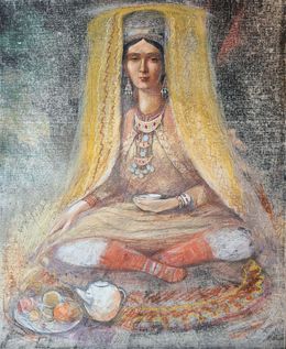 Painting, Aguarius, Rakhmet Redzhepov (Ramzi)