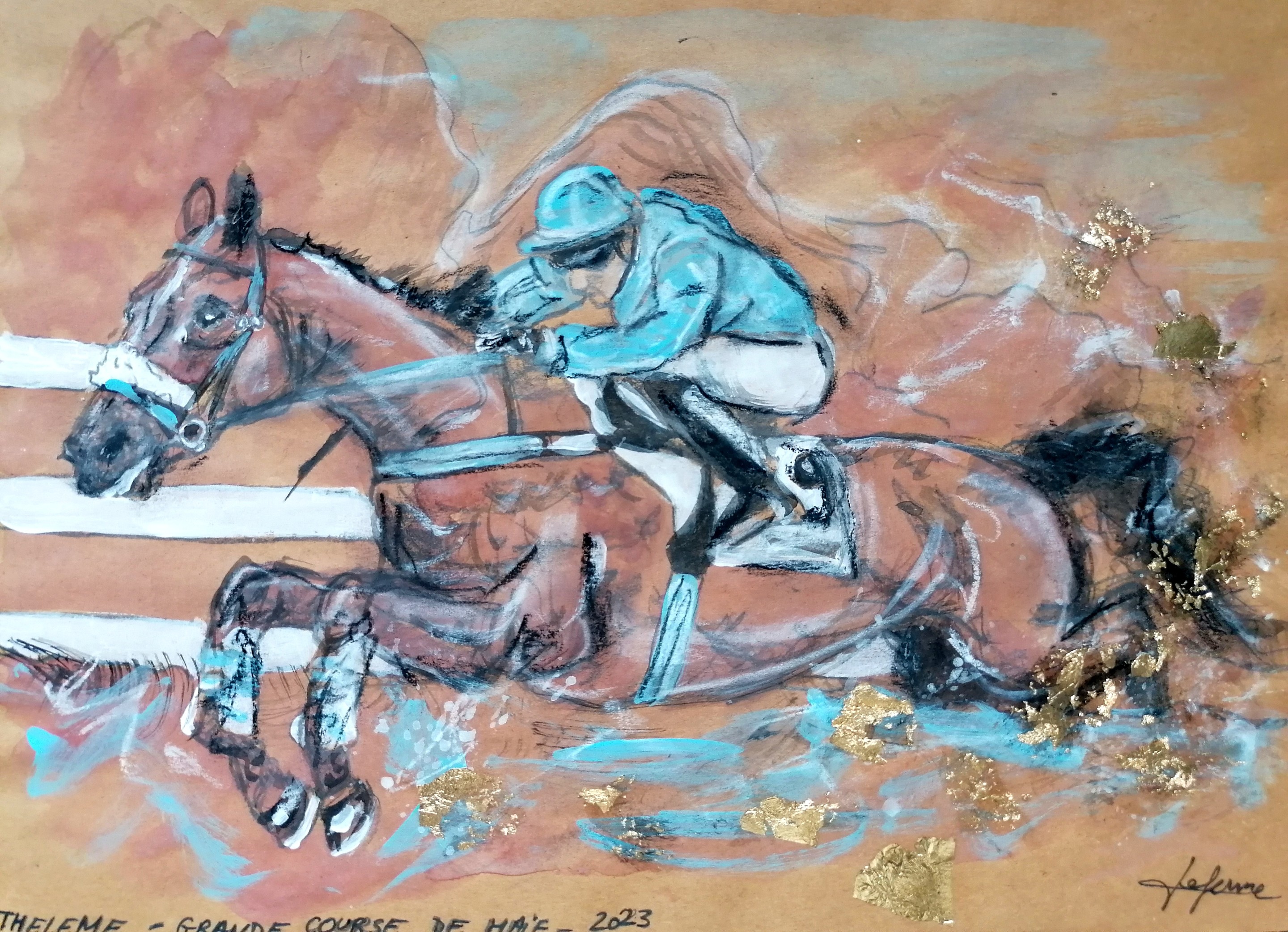 Kalh Art Kalley, Theleme ou la grande course de haie Kalh Art Kalley, Theleme ou la grande course de haie