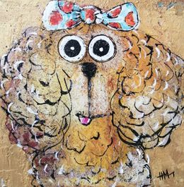 Painting, Chien 2, Hervé Maury