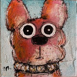 Painting, Chien gâté, Hervé Maury
