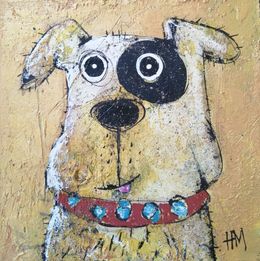 Painting, Chien 4, Hervé Maury