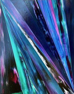 Painting, The northern lights if the northern lights looked like this, Tray Corley