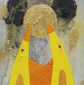 Gemälde, Love birds 4, Therese-Liise