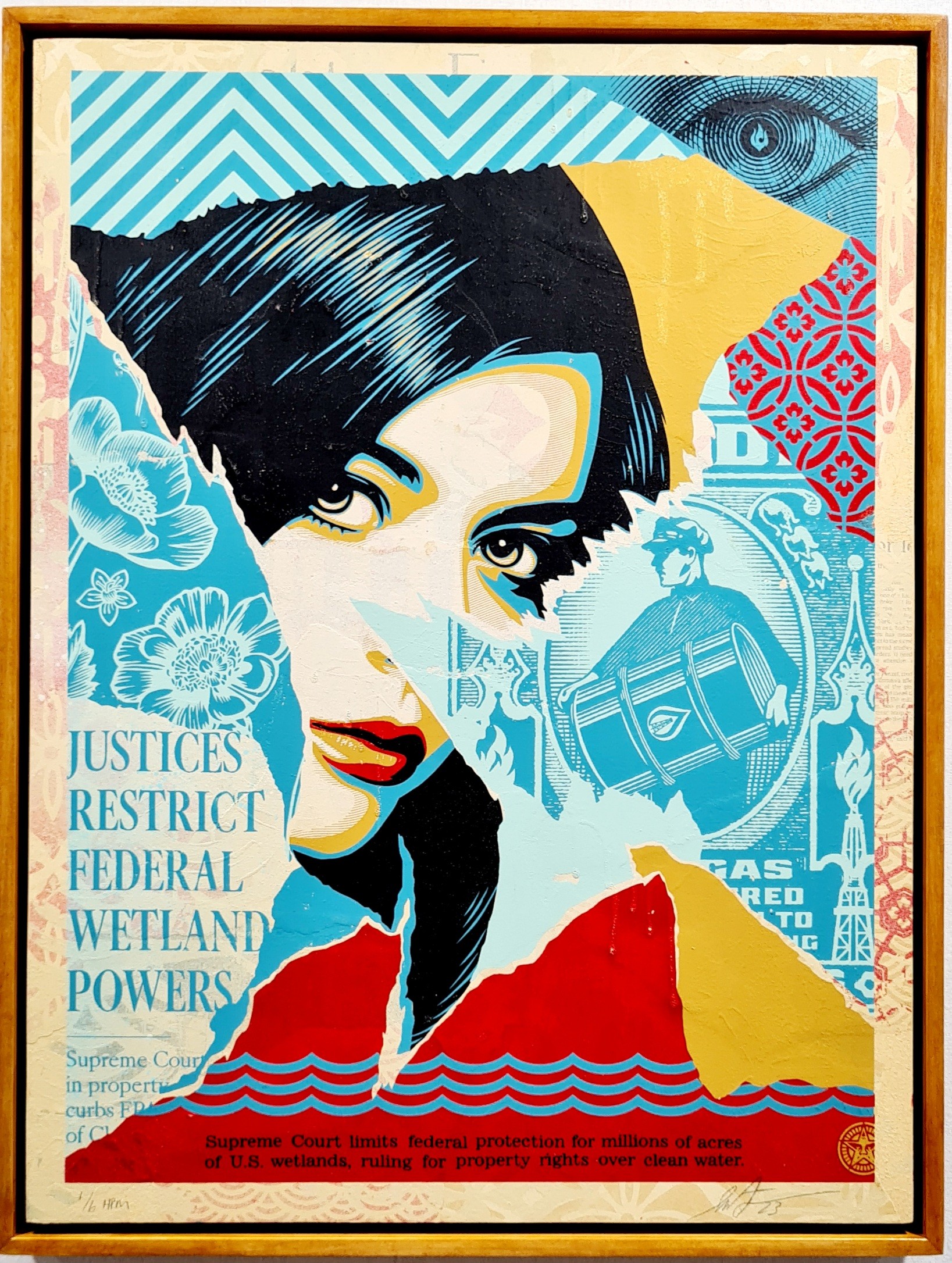 Shepard Fairey (Obey), Wetland Powers Shepard Fairey (Obey), Wetland Powers