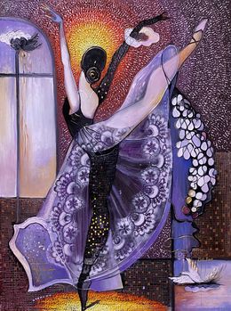 Peinture, The Graceful Performer, Ruzanna Melqumyan